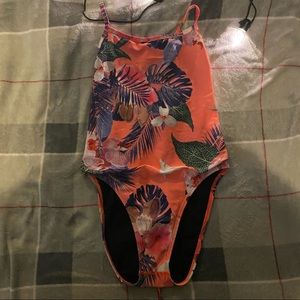 JOLYN Pink Hawaiian Jackson III Onesie